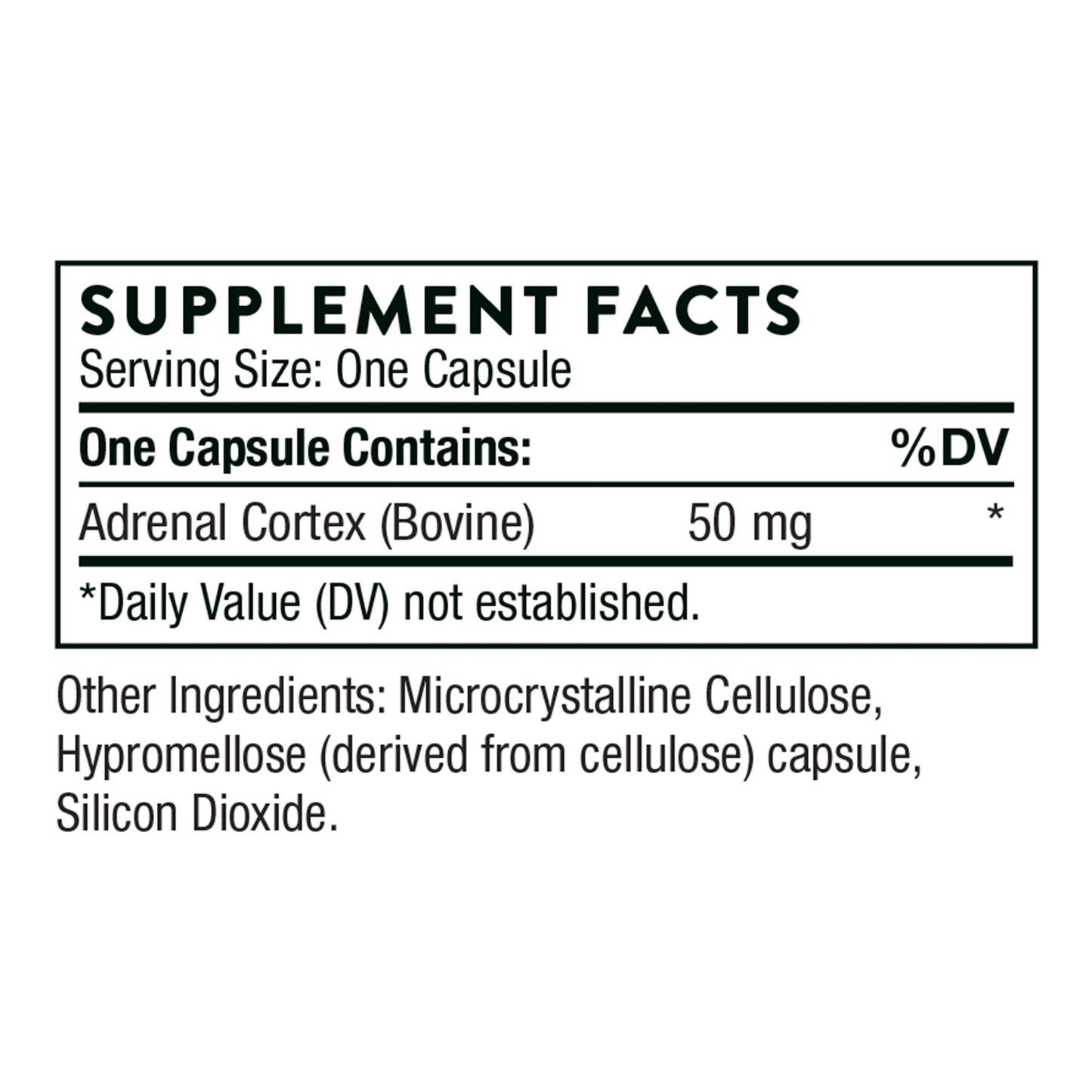 THORNE - Adrenal Cortex - Supplement for Cortisol Management - Support Healthy Adrenal Gland Function, Immune System, Stress Management, Fatigue & Metabolism* - 60 Capsules - Medaid International