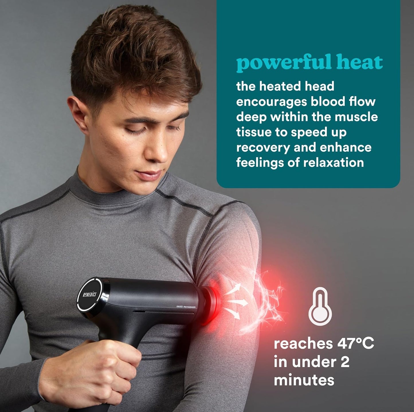 Pro Power Handheld Physiotherapy Massager Gun - Medaid International