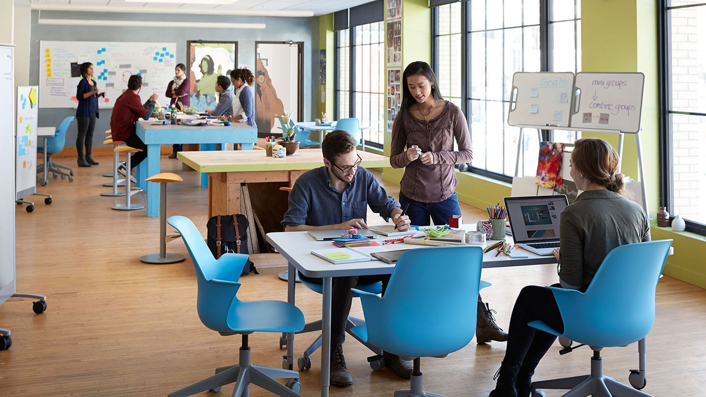 Steelcase Node Multipurpose Chair: Tripod Base - Standard Carpet Casters - Medaid International