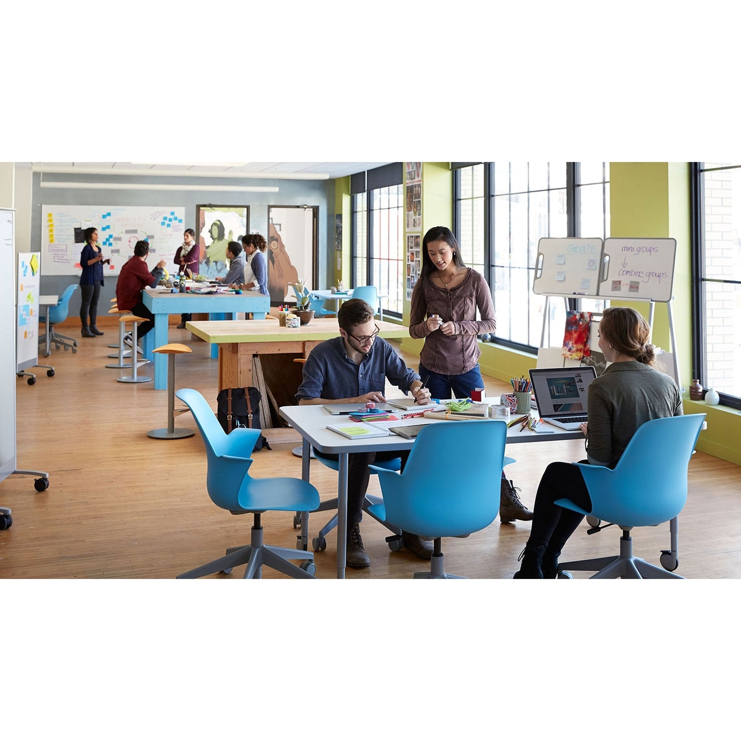 Steelcase Node Multipurpose Chair: Tripod Base - Standard Carpet Casters - Medaid International