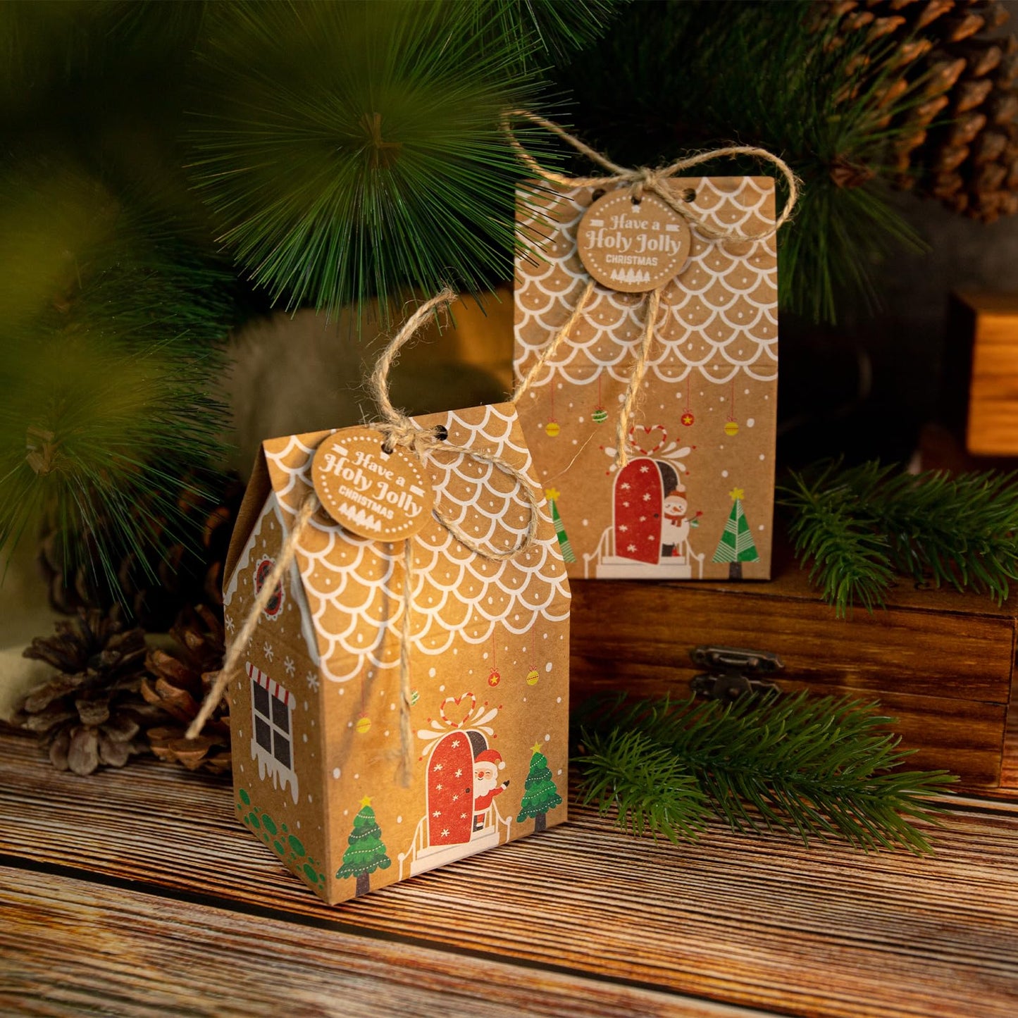 2024 Christmas Advent Countdown Calendar Box,Fillable Advent Calendar,Empty Advent Calendars to Fill,24 days Advent Calendar Paper Box,Empty Advent Calendar to Fill Yourself for DIY Xmas Decorations - Medaid International