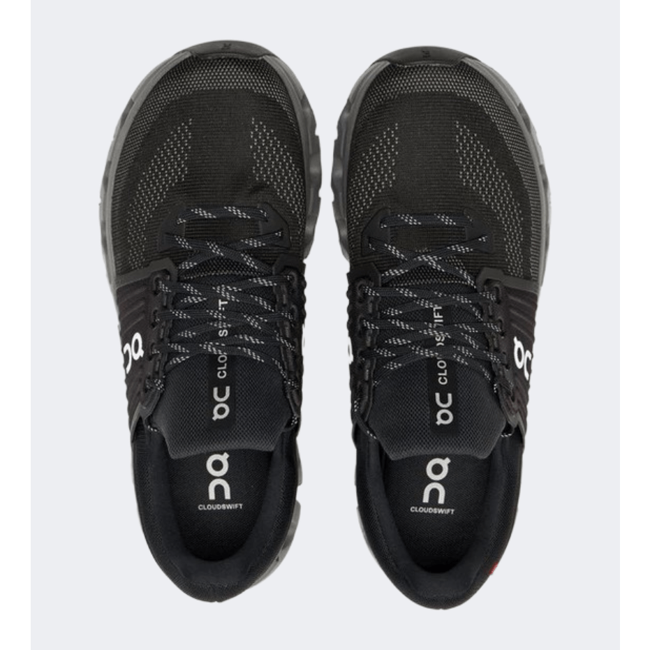 On Cloudswift 4 Ad Women Running Sneakers Black/Rock - Medaid International