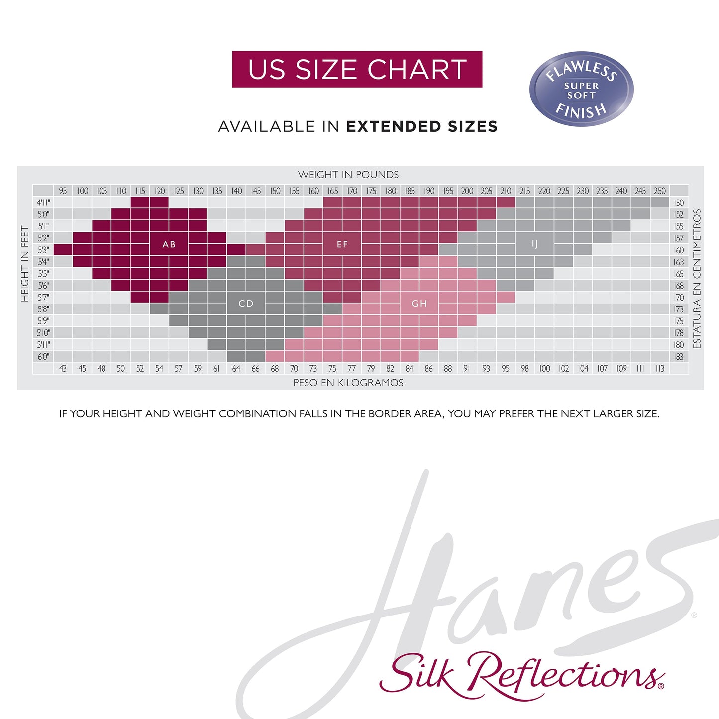 Hanes Silk Reflections Control Top Reinforced Toe Silky Sheer Pantyhose, Jet, Size AB (Pack of 1) - Medaid International