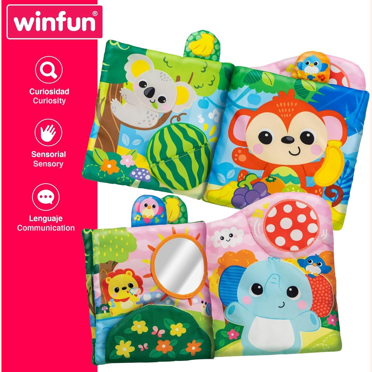 Jungle Animals Sensory Book - Medaid International