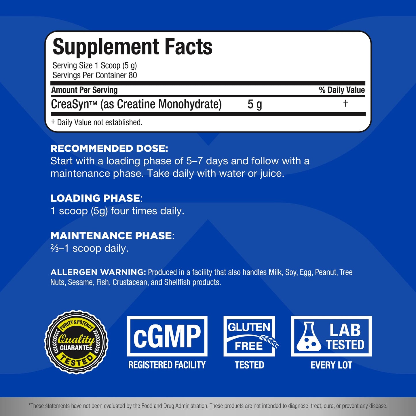 ALLMAX Nutrition - Creatine Monohydrate, Micronized Creatine Powder for Strength and Muscle Recovery, Gluten Free & Fast Absorbing 400g - Medaid International