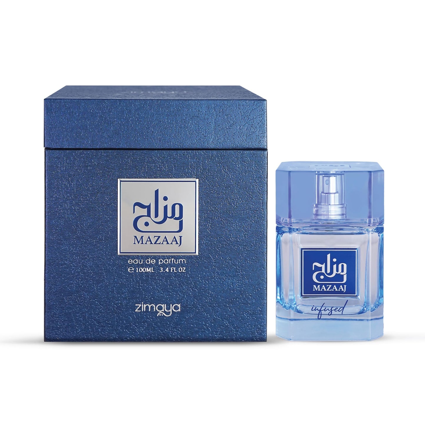 Zimaya Mazaaj Infused For Men Eau De Parfum, 3.4 Fl. Oz - Medaid International