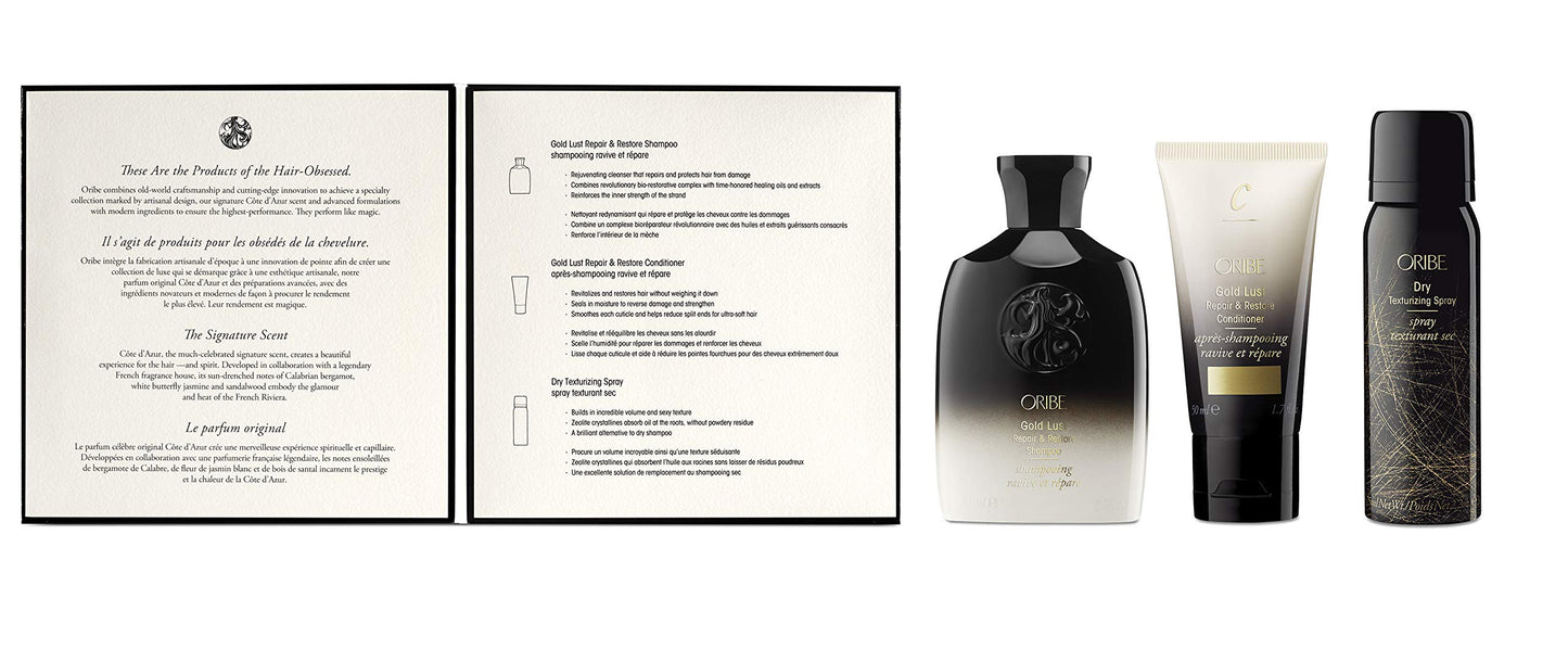 Oribe Obsessed Set, 3 Count (Pack of 1) (Packaging may vary), Black - Medaid International