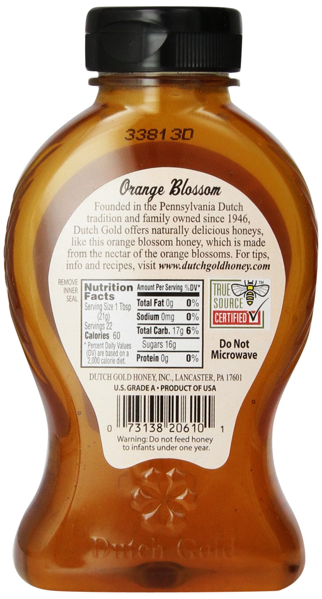 Dutch Gold Honey Orange Blossom, 16 oz - Medaid International