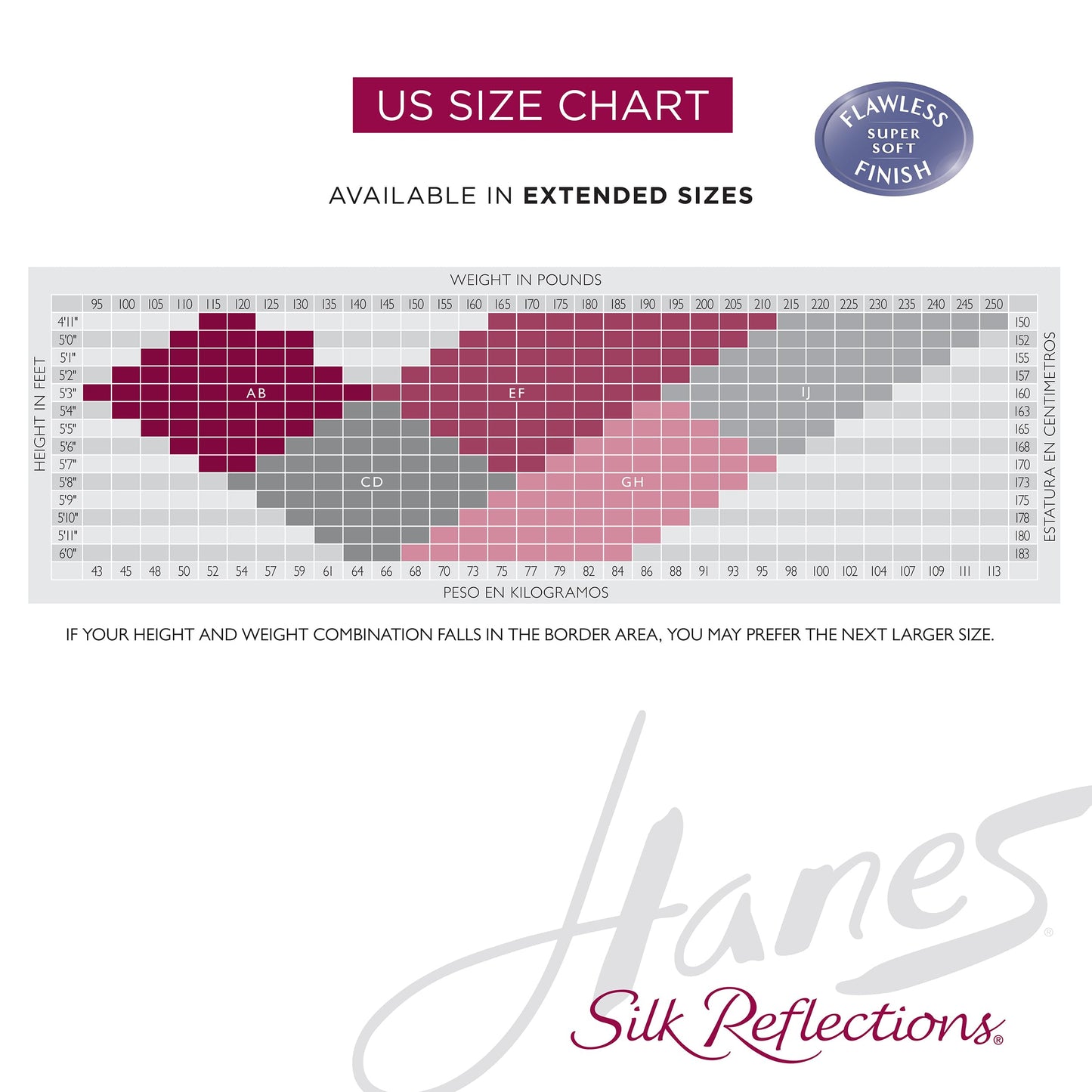 Hanes Silk Reflections Sheer Toe, Silky Sheer Finish Thigh Highs, Barely There, Size CD (Pack of 1) - Medaid International