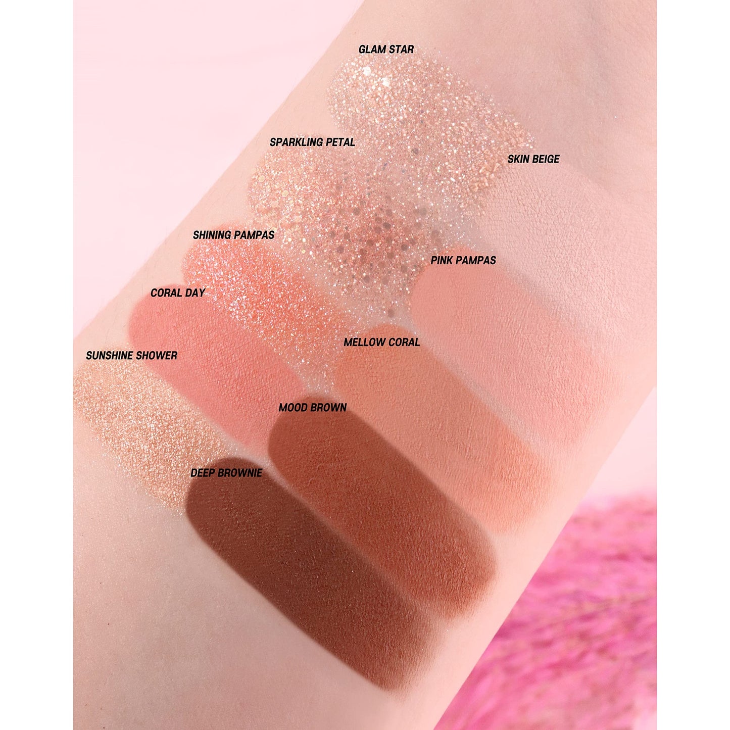 rom&nd Better Than Palette Eyelid Color 8g (01 Pampas Garden) - Medaid International