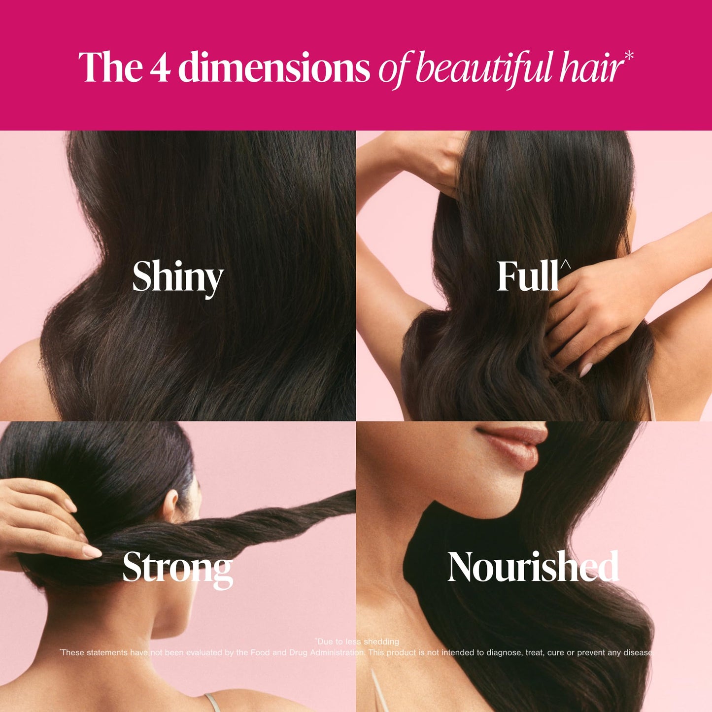 Viviscal 4D Hair Growth Cycle Supplements for Women for Full, Strong, and Healthy Hair; Made with Keratin, Vitamin A, Biotin, Zinc, 30 Day Supply, 60 Count - Medaid International