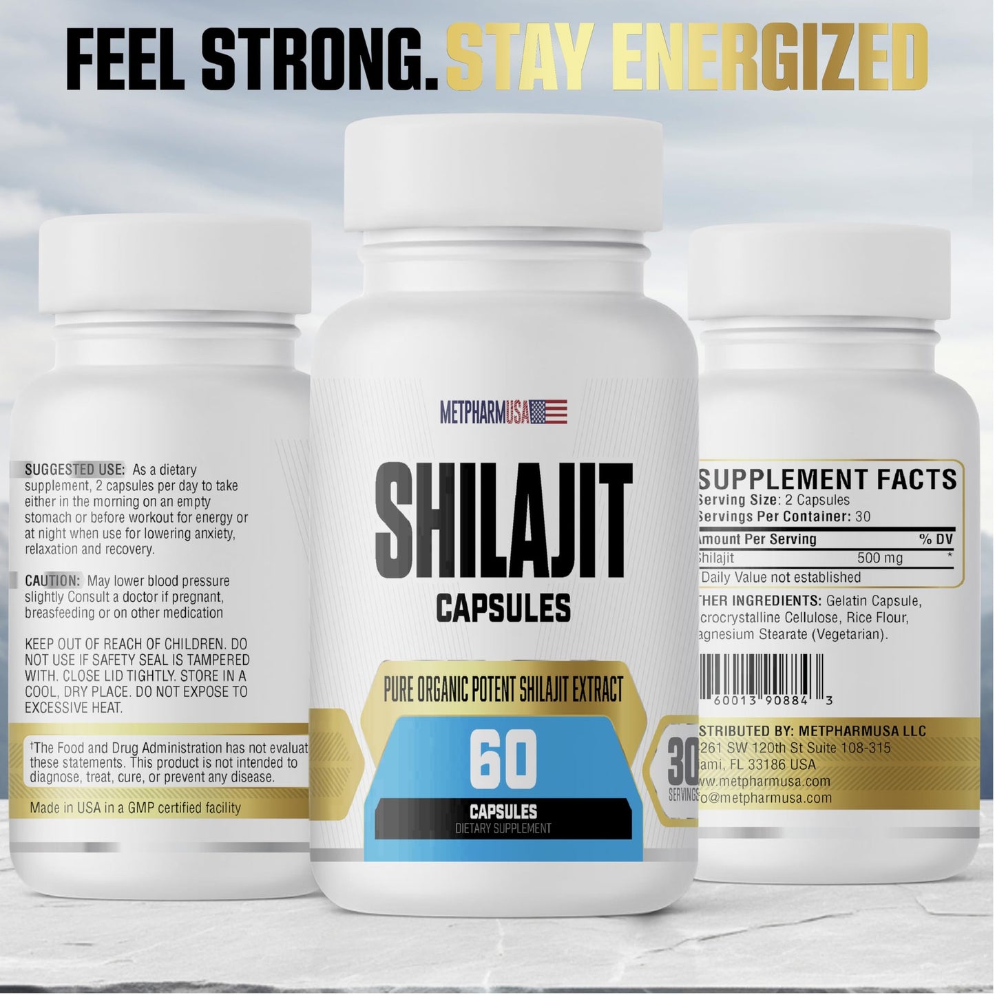 MetpharmUSA Shilajit Supplement - Medaid International