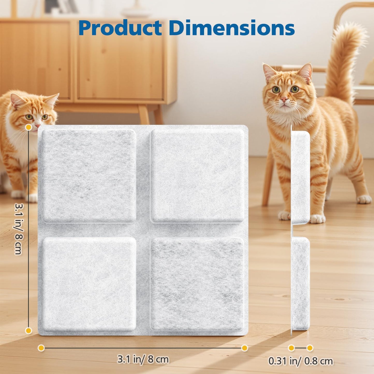 15 Pack Pet Food Desiccant Bags for Petlibro Automatic Cat dog Feeders, Keep Pet Food Dry and Fresh, for Model PLAF001, PLAF101, PLAF005, PLAF006, PLAF103, PLAF203 - Medaid International