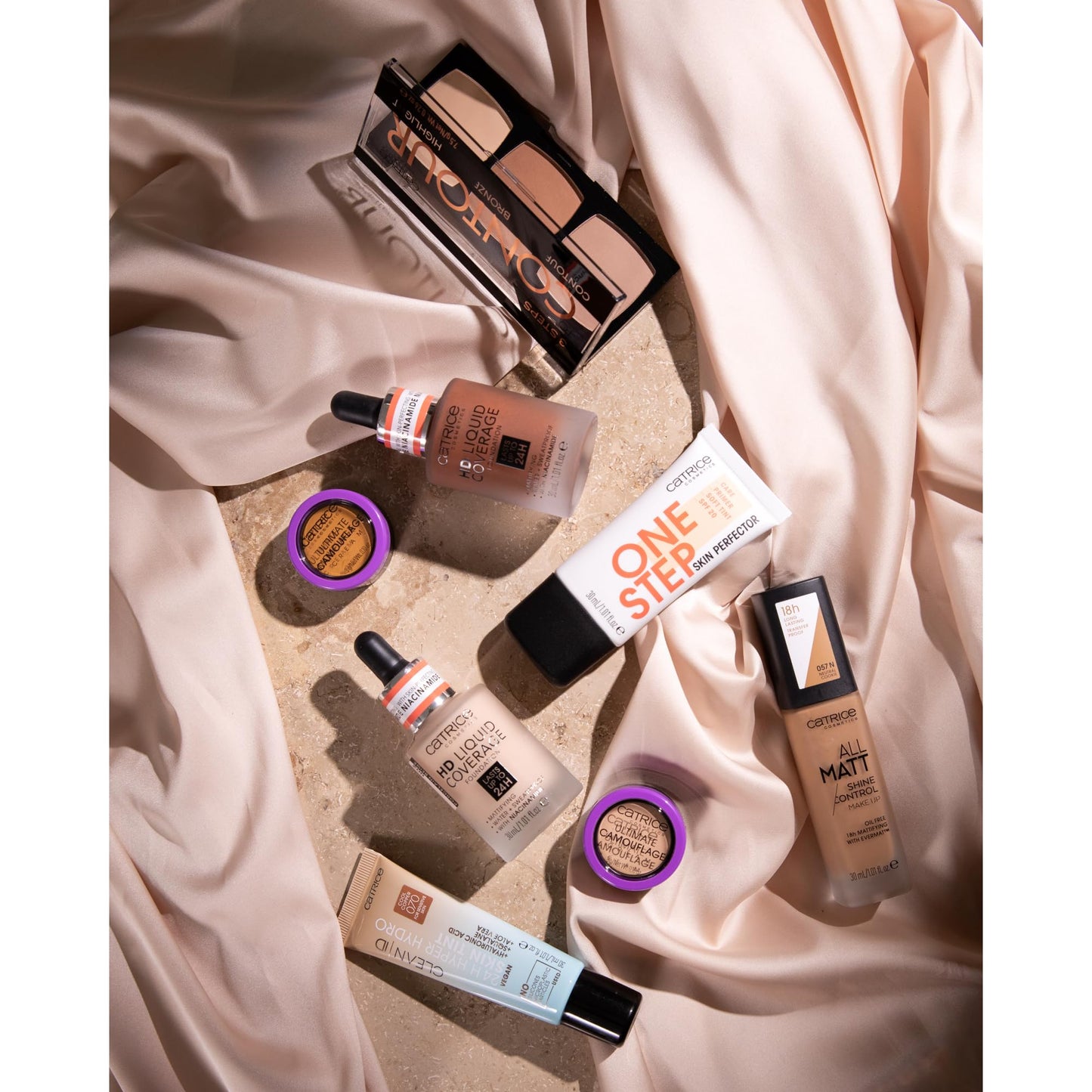 Catrice | HD Liquid Coverage Foundation | High & Natural Coverage | Vegan & Cruelty Free (010 | Light Beige) - Medaid International