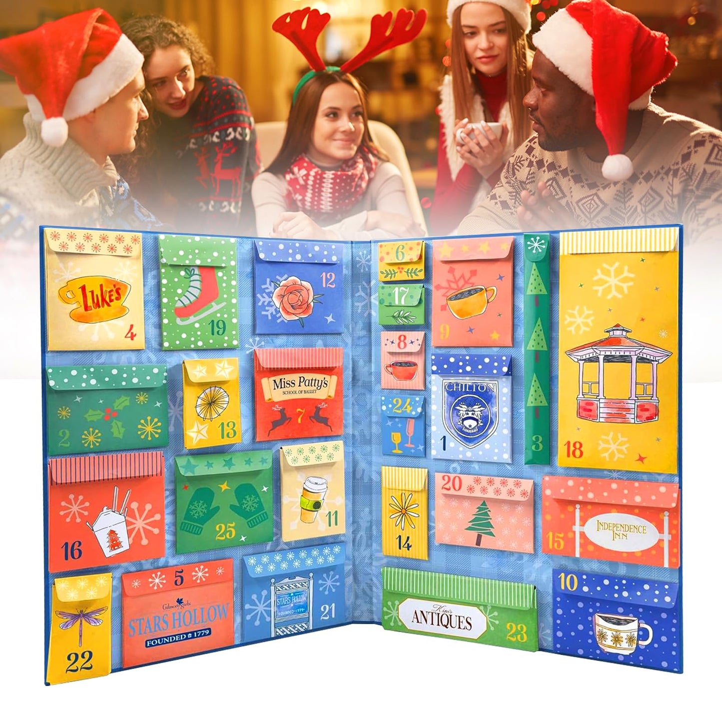 Advent Calendar 2025 Christmas Gift Calendars Girl-more Girl Fans Merchandise Adults Girlfriends Birthday Friend Countdown Christmas Advent Calendar for Women Girls (included Gifts) - Medaid International