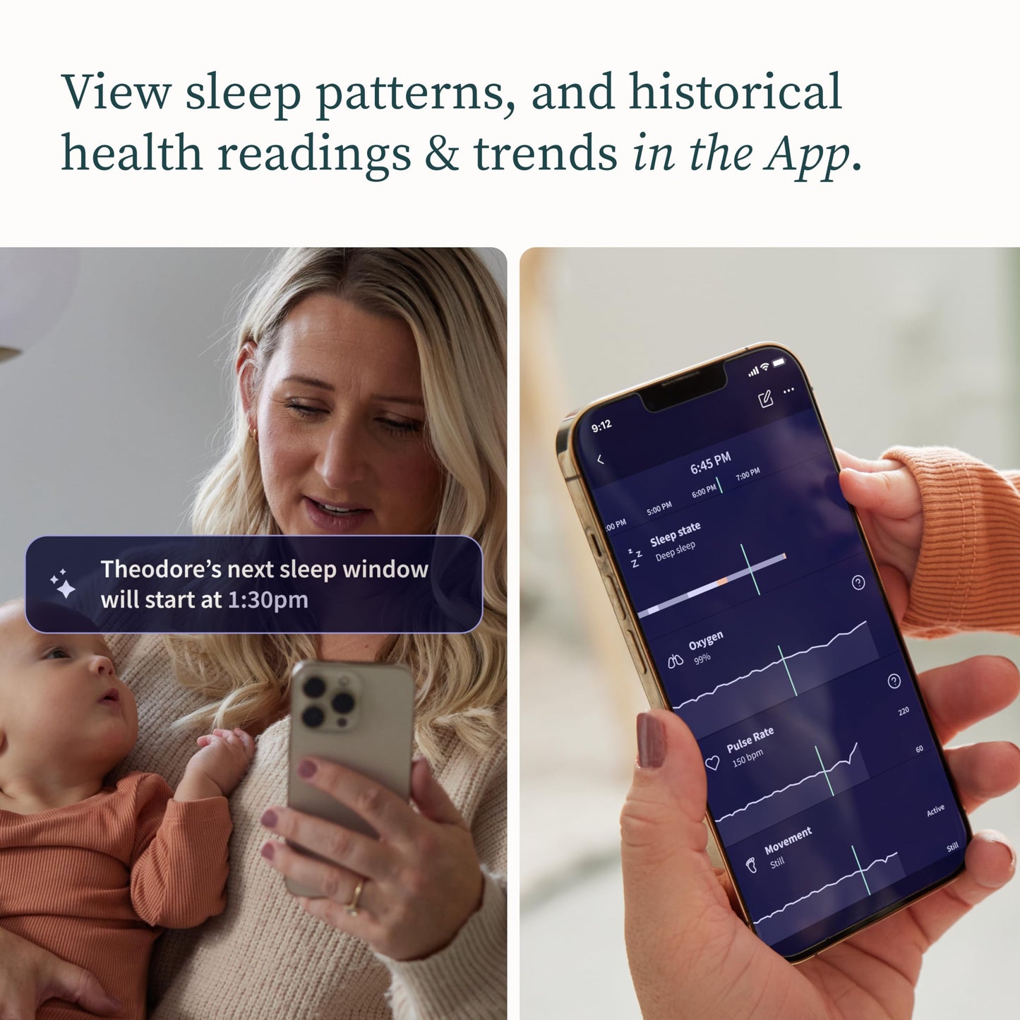 Owlet® Dream Duo Smart Baby Monitor: FDA-Cleared Dream Sock® Plus Owlet Cam 2- Tracks & Notifies for Pulse Rate & Oxygen While Viewing Baby in 1080p HD WiFi Video - Medaid International