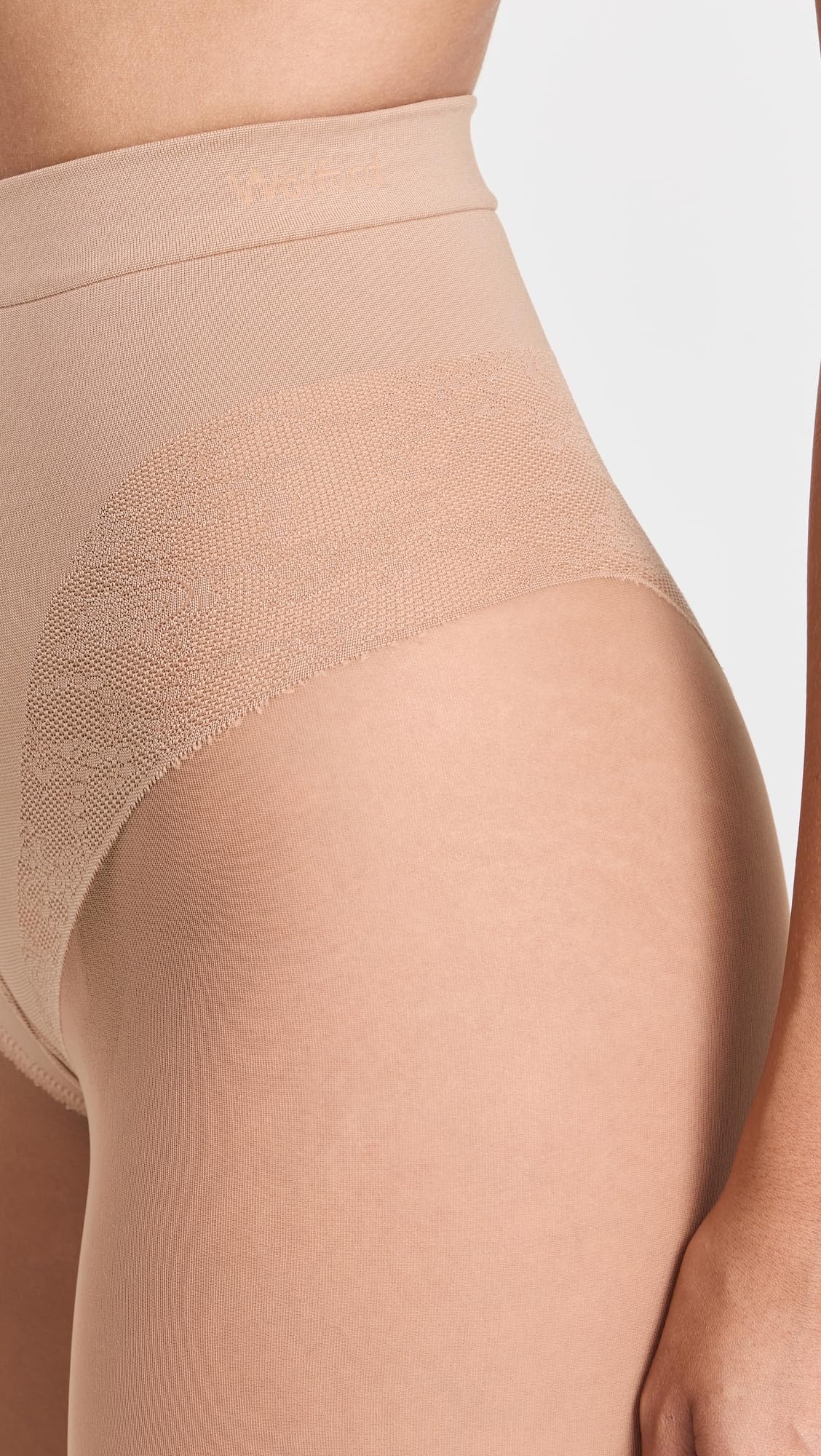 Wolford Tummy 20 Control Top Tights Gobi MD (4'11"-6'3", 99-187 lbs) - Medaid International