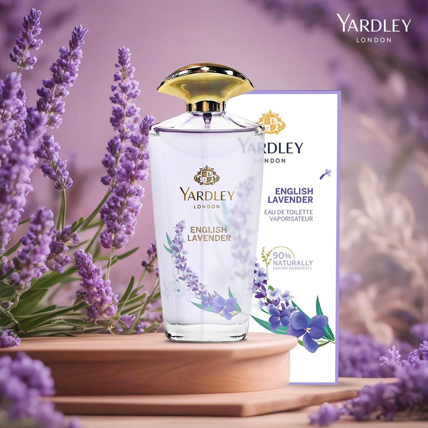 Yardley English Lavender by Yardley of London for Women Eau De Toilette Spray, 4.2 Ounce - Medaid International