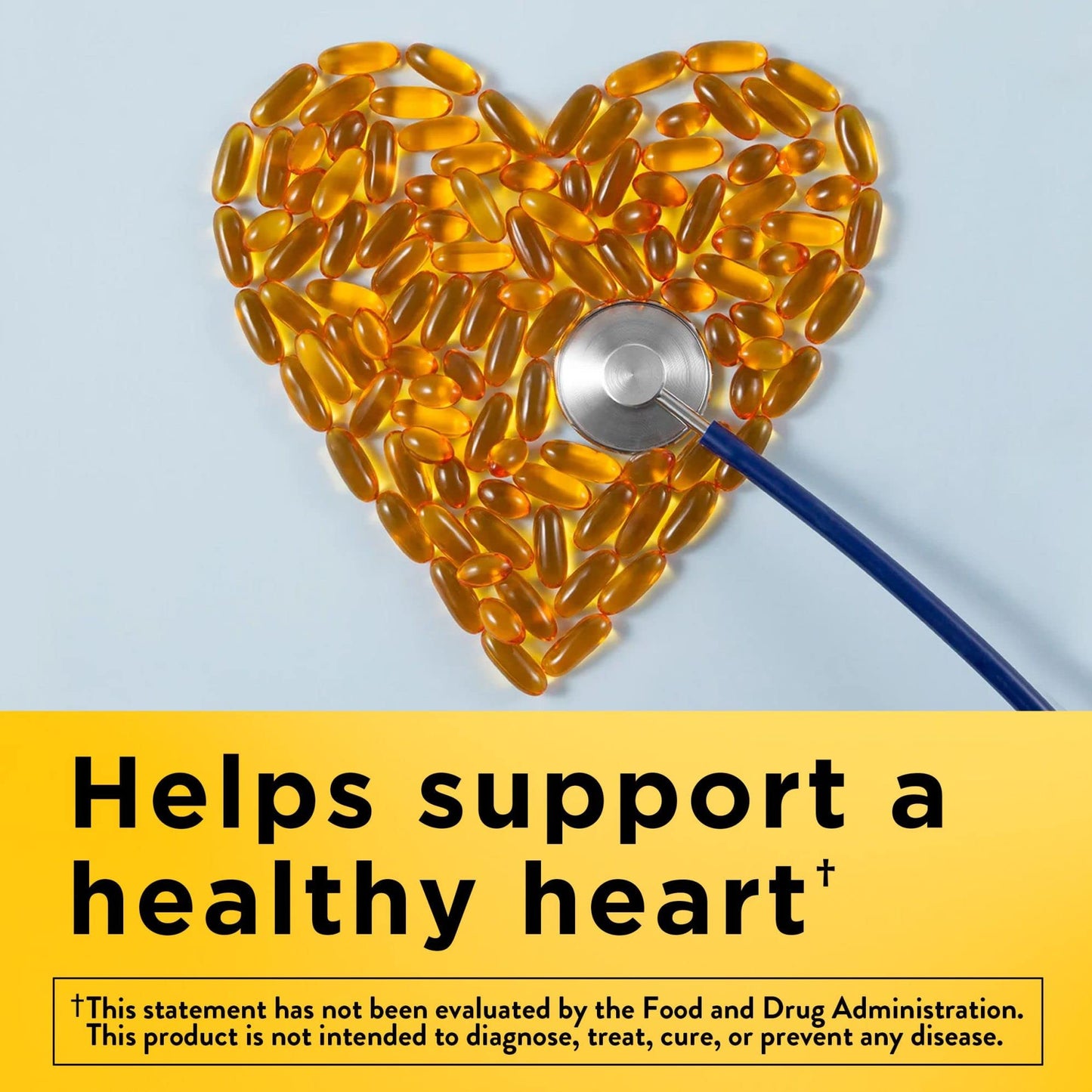 Nature Made Fish Oil Omega 3 Supplements, 1200mg Softgels, Omega 3 Fish Oil for Healthy Heart Support, 100 Softgels, 50 Day Supply - Medaid International