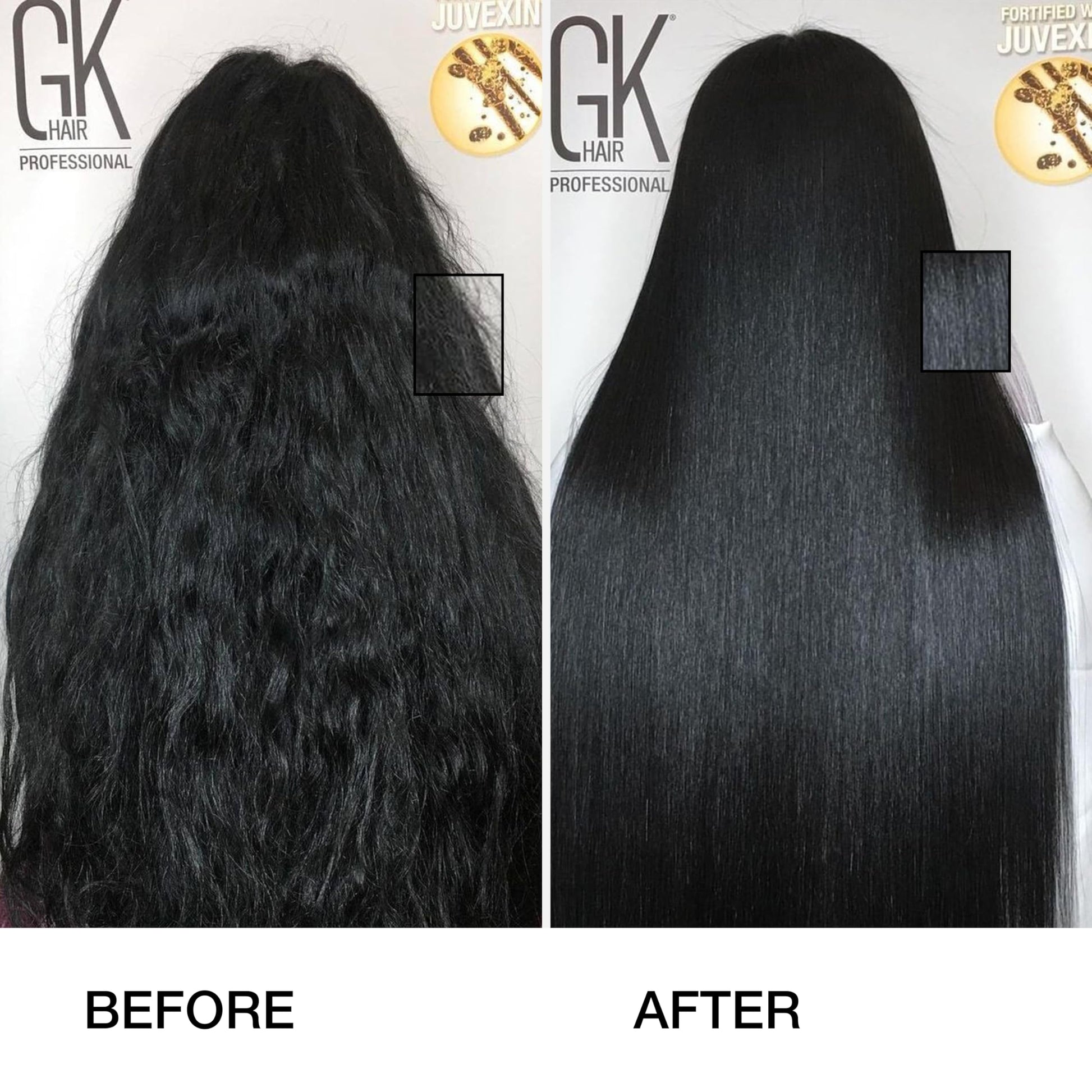 GK HAIR The Best Smoothing Keratin Treatment Professional Brazilian Blowout Complex for Silky Smooth & Frizz-Free Hair Temporary Straightening Long Lasting Shine -10.1 Fl Oz - Medaid International