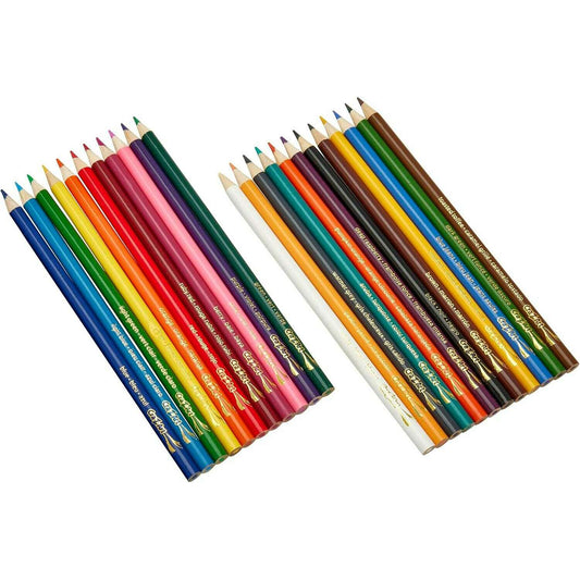 Pre-Sharpened Colored Pencils - 24 - Medaid International