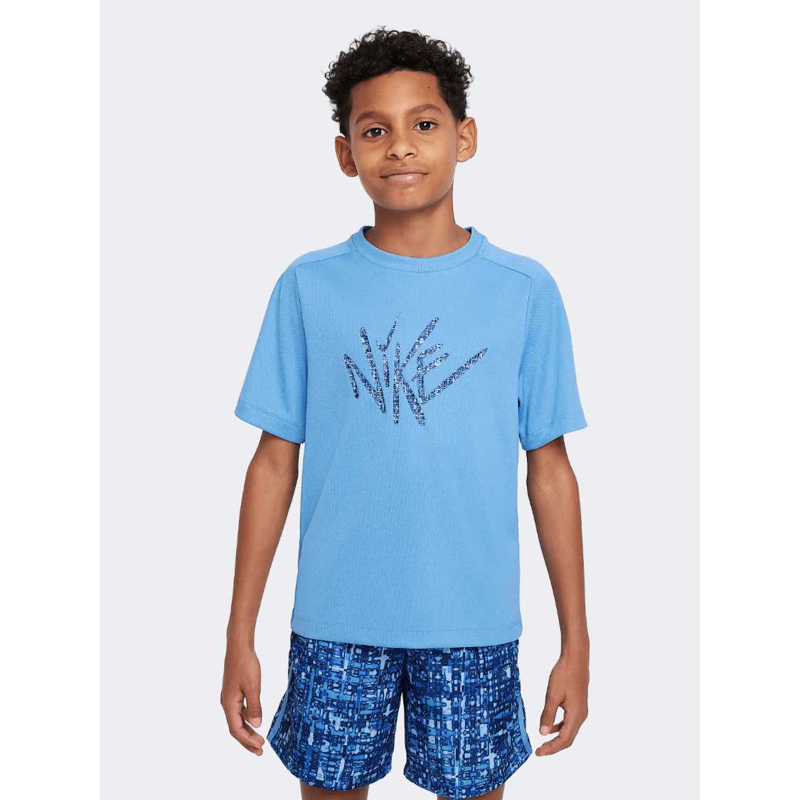 Nike Df Multi Boys Training T-Shirt Blue Beyond - Medaid International