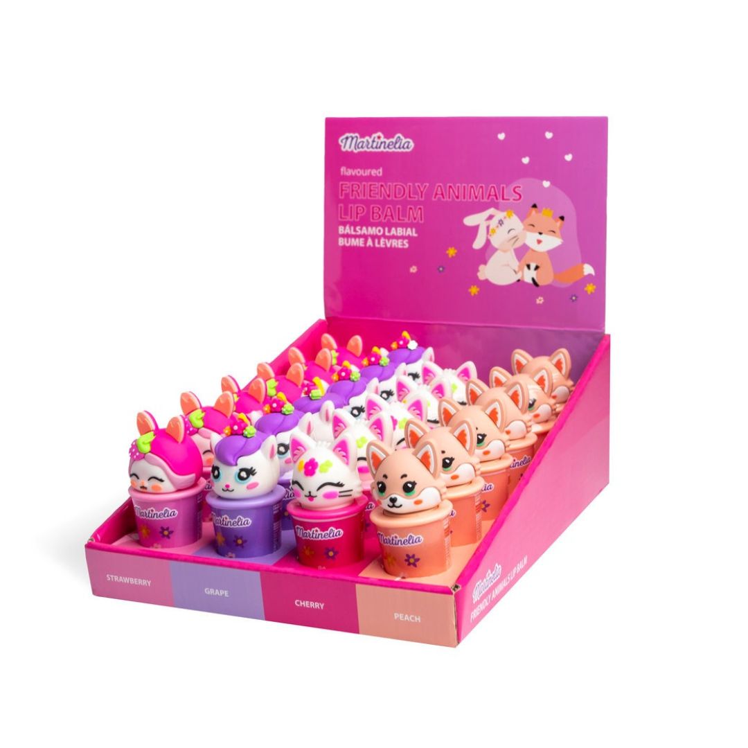 Martinelia Lip Balm Friendly Animals Assorted - Medaid International