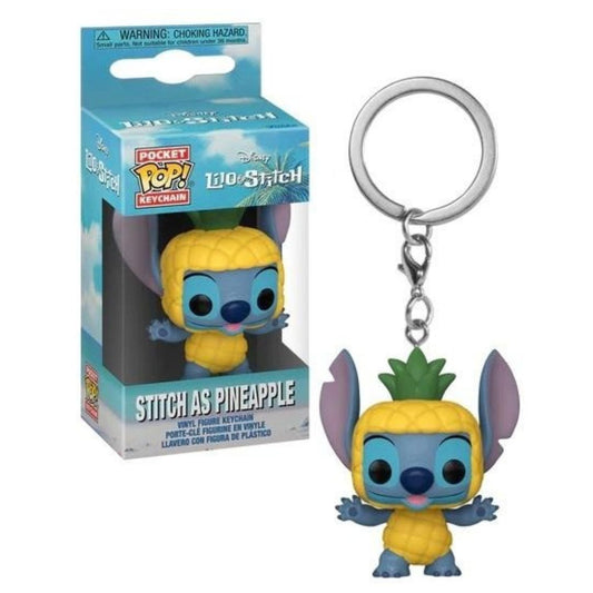 Stitch Pineapple Keychain - Medaid International