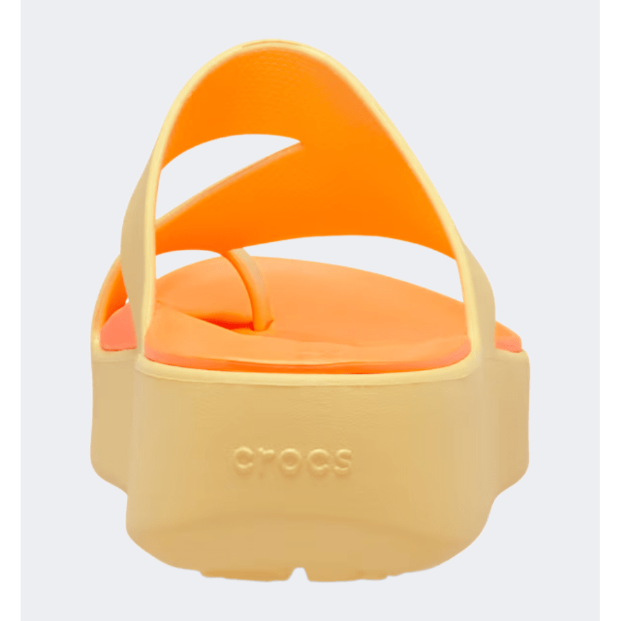 Crocs Getaway Platform Toe Loop Women Lifestyle Sandal Golden Hour - Medaid International