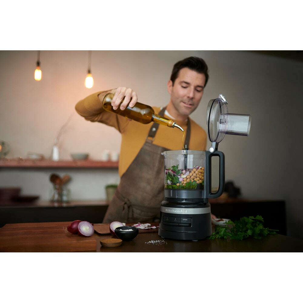 2.1L Food Processor, Onyx Black - Medaid International