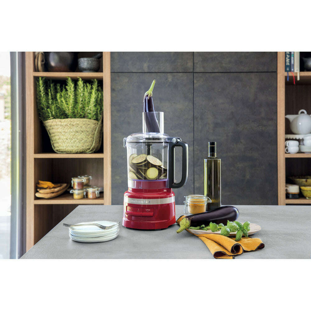 2.1L Food Processor, Empire Red - Medaid International