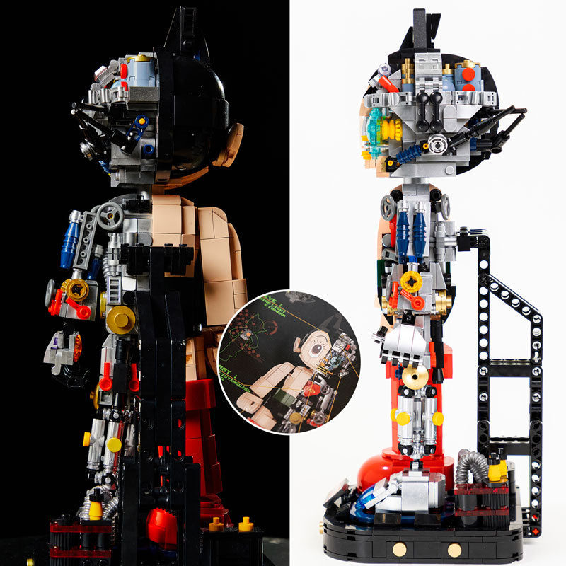 Astro Boy Mechanical Brick Figures By Pantasy - Medaid International