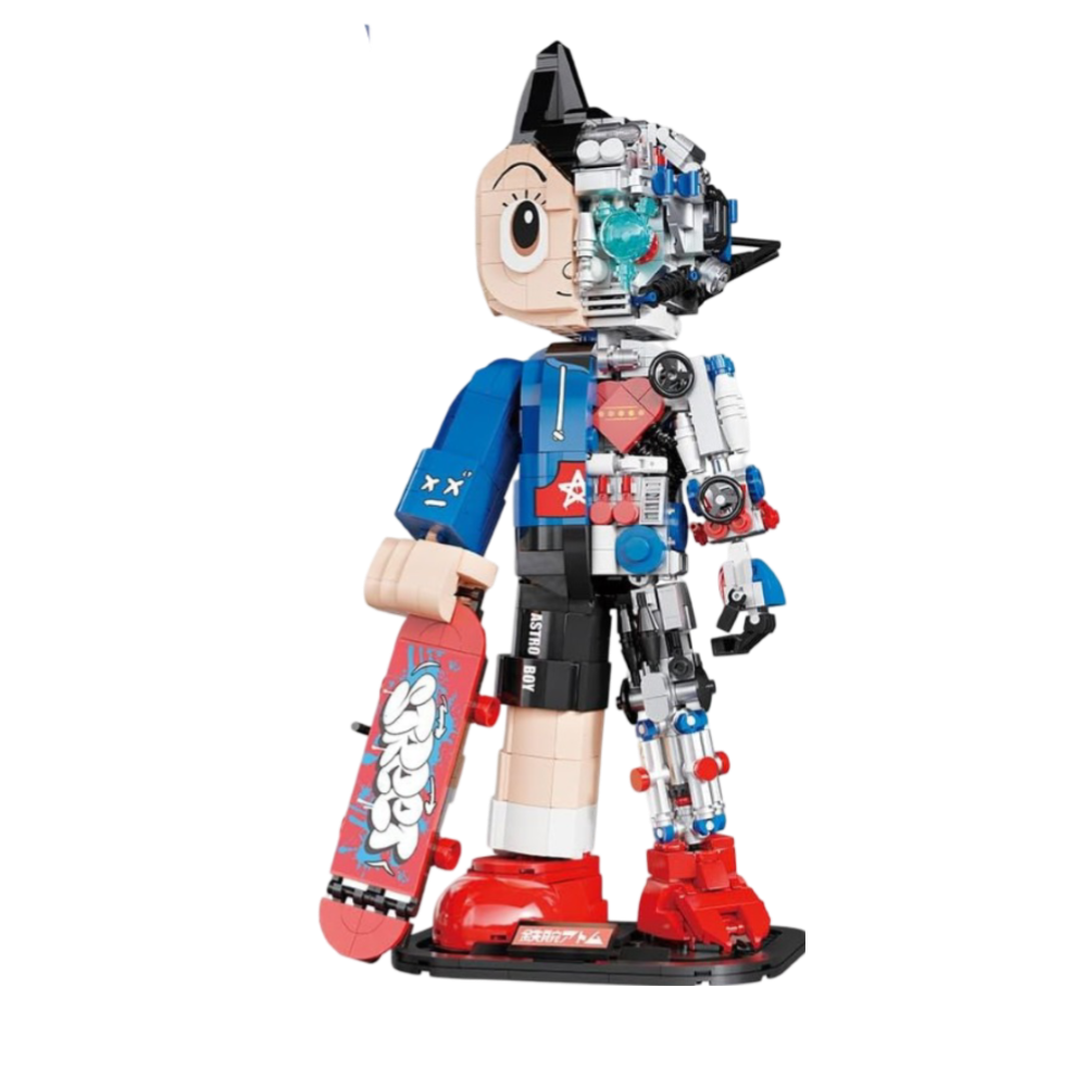Astro Boy. the Skateboard Boy Brick Figures By Pantasy - Medaid International
