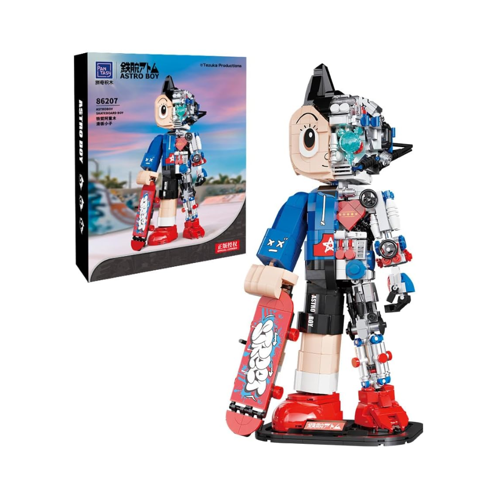 Astro Boy. the Skateboard Boy Brick Figures By Pantasy - Medaid International