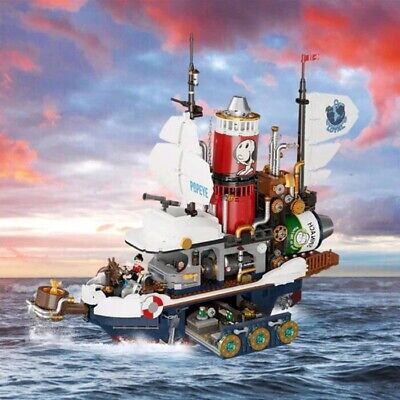 Popeye Steamship Brick Figure By Pantasy - Medaid International