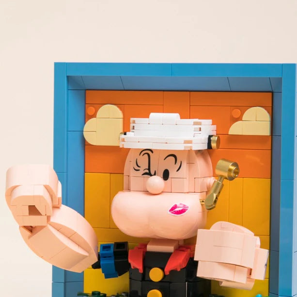 POPEYE·3D PORTRAIT Brick Figures By Pantasy - Medaid International