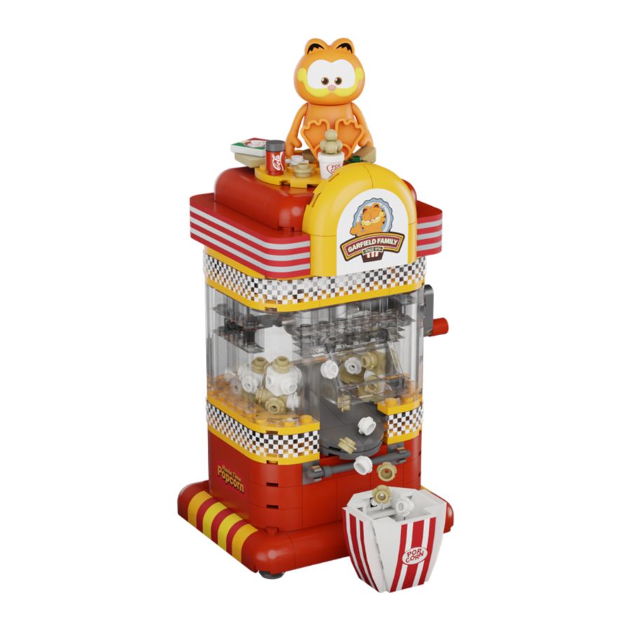 Fantastic Machines - Popcorn Machine Buildable Figures by Pantasy - Medaid International