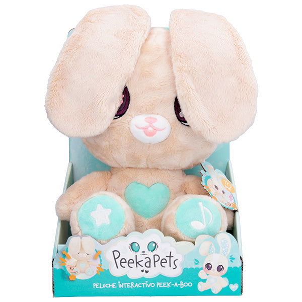 PEEKAPETS INTERACTIVE BUNNY PLUSH by Toypro - Medaid International