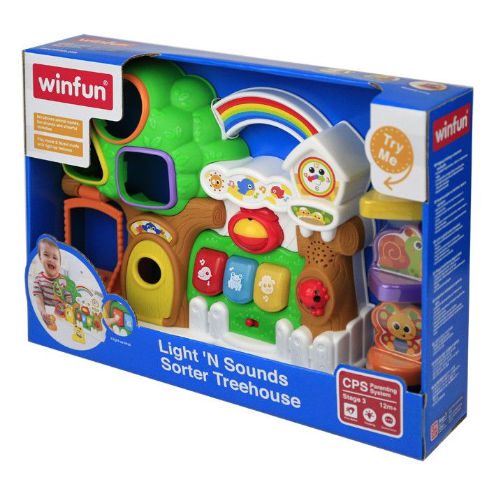 Light 'N Sounds Sorter Treehouse - Medaid International