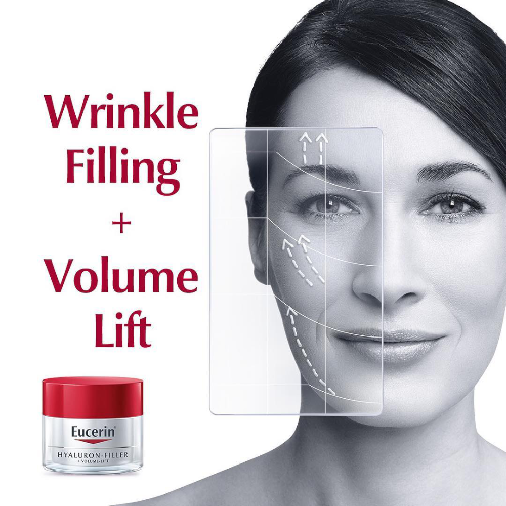 Eucerin Hyaluron-Filler + Volume Lift Day Cream - Medaid