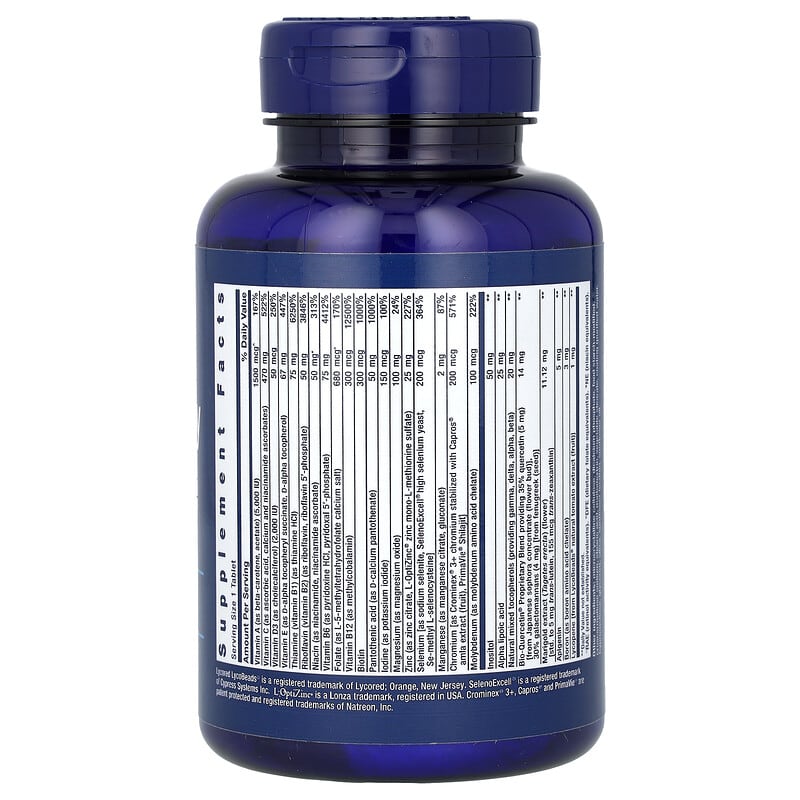 Life Extension, One-Per-Day Multivitamin, 60 Tablets - Medaid International
