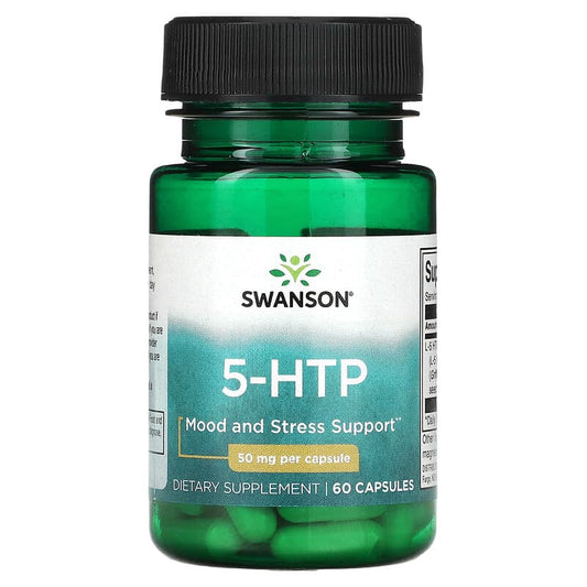 Swanson, 5-HTP, 50 mg , 60 Capsules - Medaid International
