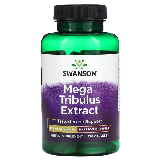 Swanson, Mega Tribulus Extract, 250 mg, 120 Capsules - Medaid International