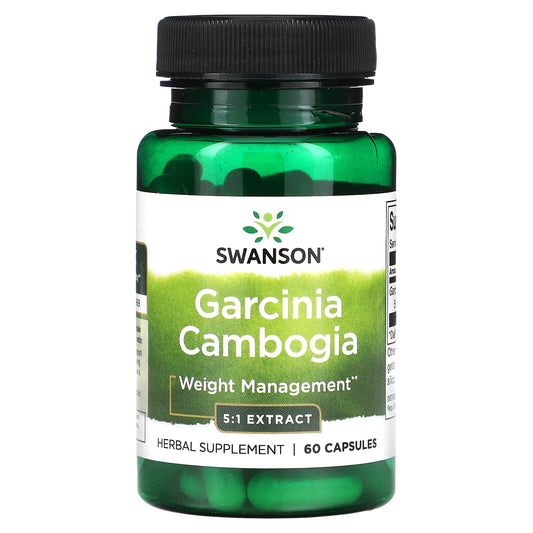 Swanson, Garcinia Cambogia 5:1 Extract, 60 Capsules - Medaid International