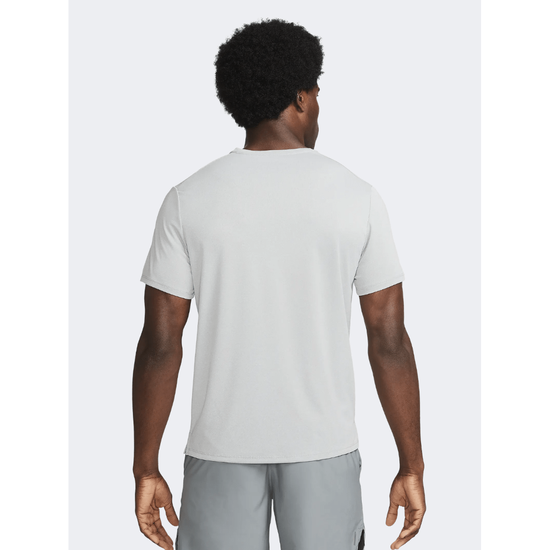 Nike Miler Men Running T-Shirt Grey - Medaid International