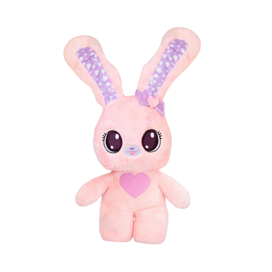 PEEKAPETS BUNNY Plush  PINK VIOLET by Toypro - Medaid International