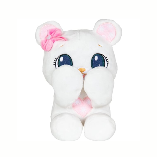 PEEKAPETS WHITE BEAR Plushie by Toypro - Medaid International