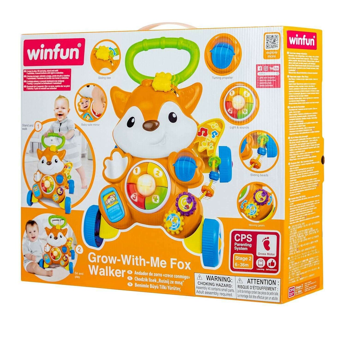 Grow-With-Me Fox Walker - Medaid International