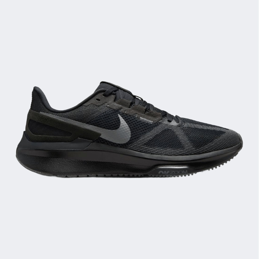 Nike Air Zoom Structure 25 Men Running Sneakers Black/Iron Grey - Medaid International