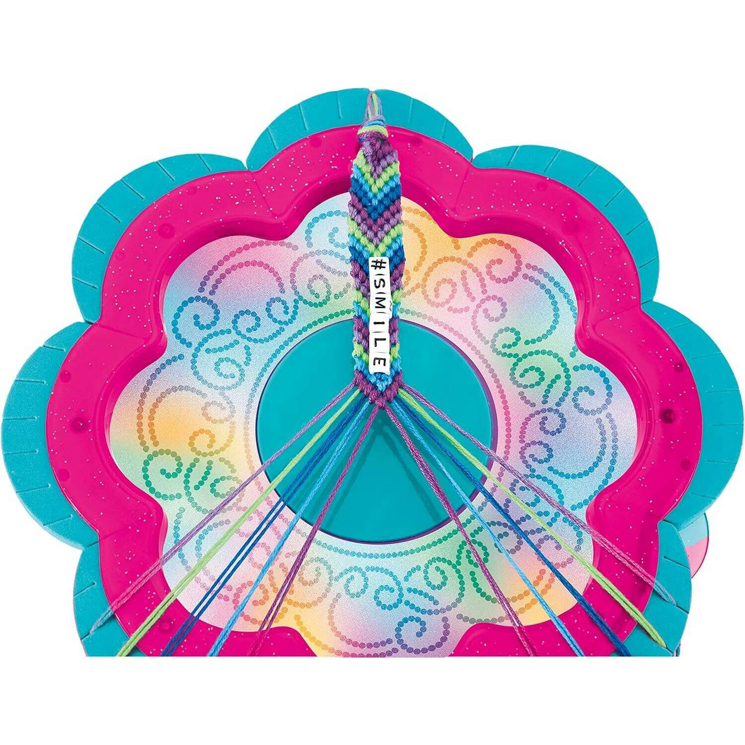 2-in-1 Spin & Bead Friendship Studio Bracelet Maker - Medaid International